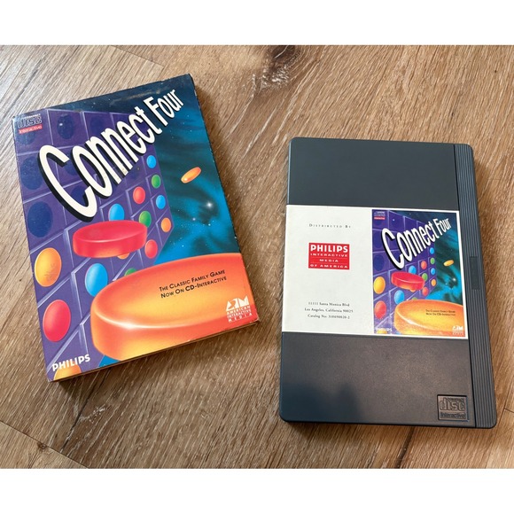 Philips Connect Four CD-Interactive Game Classic Family Fun Vintage - Picture 4 of 4